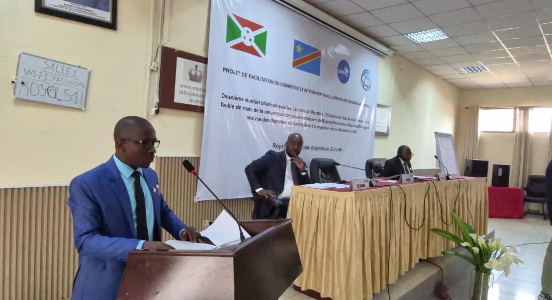 Deuxième réunion bilatérale pour  la réouverture des Postes frontières fermés et l' évaluation des disparités entre les services des migrations du Burundi et de la RDC